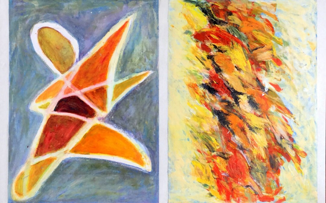 Acrylics & Oil Pastels 2020