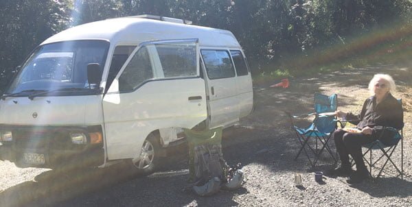 Brian with campervan 